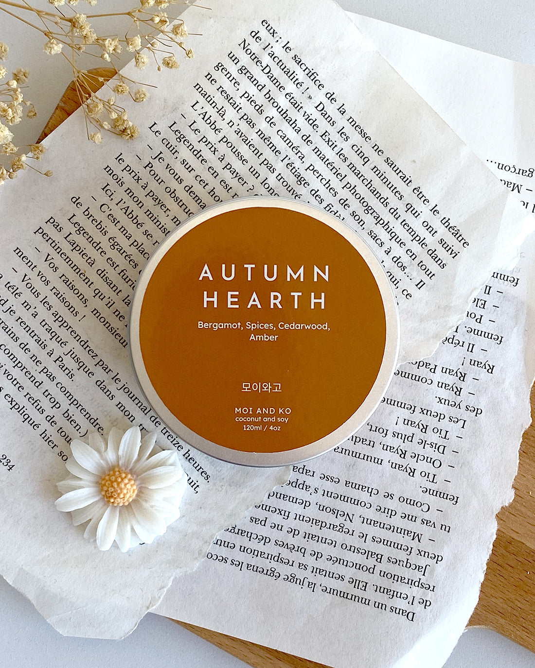 Autumn Hearth - 120ml Candle Tin