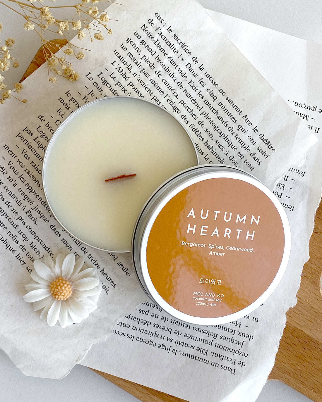 Autumn Hearth - 120ml Candle Tin